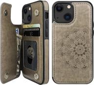 vaburs compatible embossed pattern flower shockproof cell phones & accessories in cases, holsters & clips logo