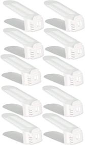 img 2 attached to 👠 Ivory Shoe Slotz Space-Saving Storage Units - As Seen on TV - No Assembly Required - Limited Edition Price Club Value Pack, 10 Piece Set (1)