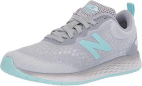 img 4 attached to 👟 Gunmetal Tahitian Carolina Girls' Shoes and Athletic Footwear by New Balance