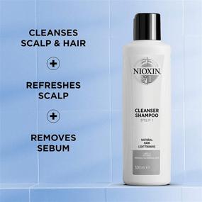 img 2 attached to Nioxin Thinning Cleanser Conditioner Included Hair Care
