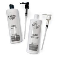nioxin thinning cleanser conditioner included hair care logo
