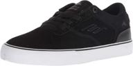 emerica unisex-child the reynolds low vulc youth skate shoe: stylish, durable footwear for young skaters logo