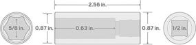 img 1 attached to Торцевая головка TEKTON Drive Spark Socket SHD25016