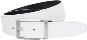 img 3 attached to 👔 Nike Reversible White Black Men's Belt Accessories