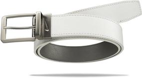 img 2 attached to 👔 Nike Reversible White Black Men's Belt Accessories