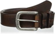 stylish leather accessories for men - danbury big & tall brown collection logo