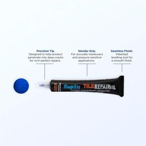 img 3 attached to MagicEzy Tile Repairezy (Blue) Ceramic Tile Chip Repair Fillers And Kits