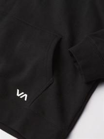 img 1 attached to 👕 RVCA Graphic Pullover Fleece Hoodie - Ultimate Boys' Fashion Hoodie