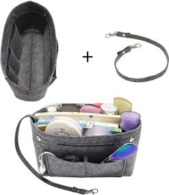 img 1 attached to Stylish and Functional MISIXILE Organizer Handbag Neverfull Keychain: Must-Have Women's Accessories