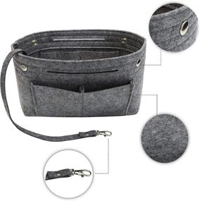 img 2 attached to Stylish and Functional MISIXILE Organizer Handbag Neverfull Keychain: Must-Have Women's Accessories