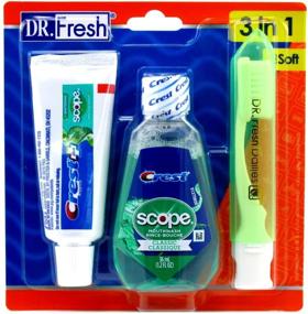 img 2 attached to Dr Fresh Travel Toothpaste Toothbrush
