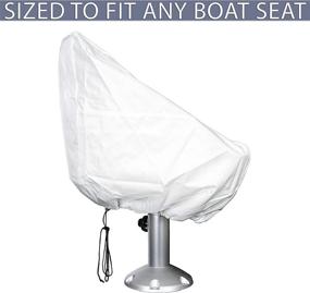 img 3 attached to Safe Harbor Boat Seat Cover