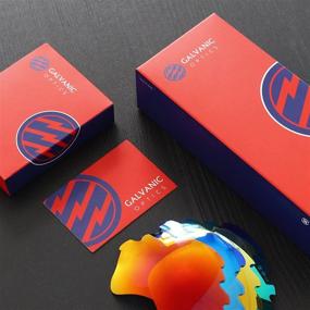 img 1 attached to 🕶️ Polarized Replacement Lenses for Galvanic Pieces: Men's Eyewear Accessories and Sunglasses