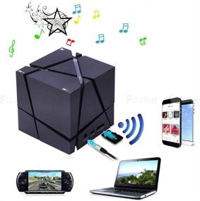 img 2 attached to 🎶 Enhance Your Sound Experience: EtoBesy Bluetooth Speakers with Colorful LED Light - Portable, Wireless Stereo Speaker for iPhone, Samsung, Tablet, Laptop, and More (Black)
