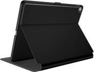 📱 speck products 121950-b565 stylefolio: a perfect fit for 9.7-inch ipad pro (2017/18), ipad air, and ipad air 2 in black/slate grey logo