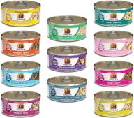 weruva classic cat 11 flavor variety pack | gluten-free & grain-free | 5.5 oz cans - pack of 24 logo