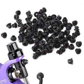 img 1 attached to 🖋️ Autdor Tattoo Grommets - 300Pcs Soft Silicone Rubber Grommets for Tattoo Needles: Perfect Armature Bar Supply & Accessories!