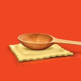 img 2 attached to 🍝 Genuine Fred Sauced Up Ravioli Spoon Rest - Ideal Size for Kitchen Utensils