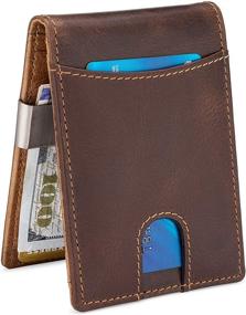 img 4 attached to 👜 Premium NKPT Full Grain Leather Wallet for Enhanced SEO