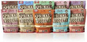 img 1 attached to 🐱 Primal Freeze Dried Cat Food Nuggets 14 oz Pork - Made in USA | Complete Raw Diet | Grain Free Topper/Mixer