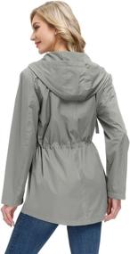 img 3 attached to Water-Repellent Women's Jackets & Hoodies: A Must-Have for Fashionable Ladies - Coats, Jackets & Vests for Women's Clothing