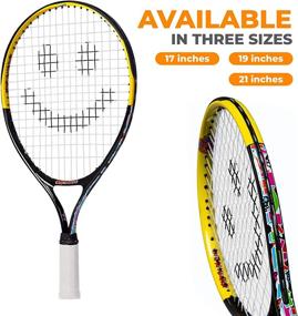 img 1 attached to 🎾 Enhance Your Tennis Skills with Street Tennis Club's Kid-Friendly Tennis Rackets. Optimal Gear for Faster Learning and Improved Performance!