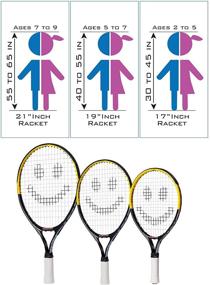 img 3 attached to 🎾 Enhance Your Tennis Skills with Street Tennis Club's Kid-Friendly Tennis Rackets. Optimal Gear for Faster Learning and Improved Performance!