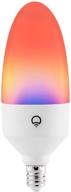 💡 lifx e12 candle color wi-fi smart bulb logo