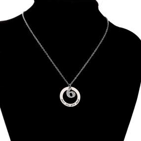 img 3 attached to 🎭 AKTAP Broadway Musical Necklace for Girls' Theater Jewelry