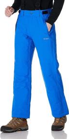 img 1 attached to 🏔️ 5Oaks Adjustable Suspender Men's Ski Snow Bib Pant - The Ultimate Basic for Optimal Performance