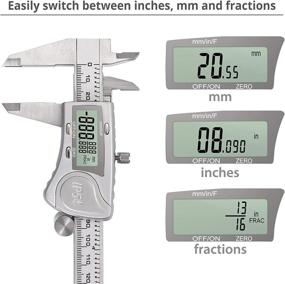 img 1 attached to 🔢 Proster Stainless Electronic Fractions Conversion: Precision and Efficiency at Your Fingertips