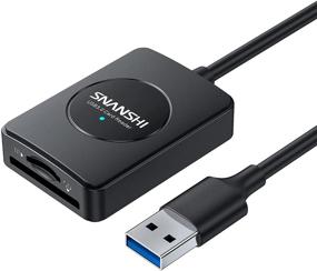 img 3 attached to 📸 SNANSHI SD Card Reader USB 3.0 + 2-in-1 Card Reader for SDXC, SDHC, SD, MMC, RS-MMC, Micro SDXC, Micro SD, Micro SDHC UHS-I Cards