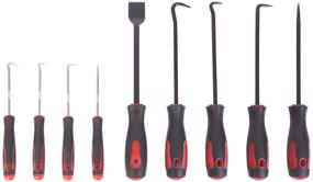 img 3 attached to 🔧 WINTOOLS 9-Piece Scraper Hook and Pick Tool Set - Car Removal Tool Kit for O Rings, Seals & Rubber