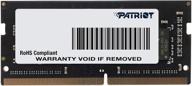 💻 память patriot signature series 8gb ddr4 sodimm - модуль памяти 2666мгц (pc4-21300) логотип