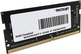 img 2 attached to 💻 Patriot Signature Series 8GB DDR4 SODIMM Memory Module - 2666MHz (PC4-21300)