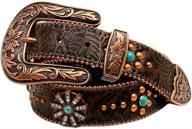 nocona belt co womens embossed logo