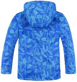 img 3 attached to 🧥 Jingle Bongala Blue Waterproof Windbreaker for Boys - Ideal Hiking Jacket & Coat