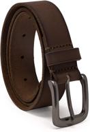 exploring style and durability: timberland boys' big leather belt for kids logo