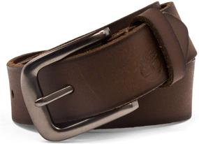 img 2 attached to Exploring Style and Durability: Timberland Boys' Big Leather Belt for Kids