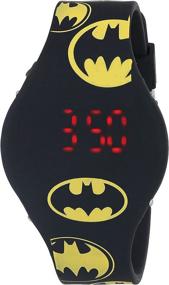 img 3 attached to 🦇 Batman Kids' BAT4146 Watch: Stylish Timepiece with Black Rubber Band