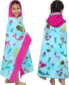 img 4 attached to Oversized Camping Absorbent Bathrobe Toddlers