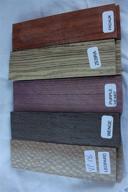 🪓 5 inch wood scales variety pack (vp18) - ideal for knife making, gun grips, and craft supplies logo