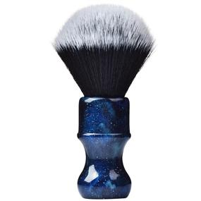 img 4 attached to Je&amp;Co Luxury Synthetic Shaving Brush: Aesthetic Resin Handle, 24mm Extra Dense Knot - A Premium Grooming Essential!