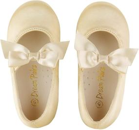 img 2 attached to DREAM PAIRS Sophia 22 Adorables Ballerina Girls' Shoes