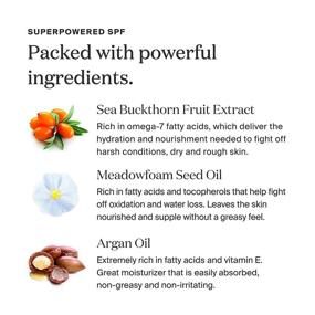 img 1 attached to Supergoop! Handscreen SPF 40: Preventative Hand Cream for Dry Cracked Hands, Non-Greasy Formula with Sea Buckthorn, Antioxidants & Natural Oils