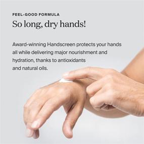 img 2 attached to Supergoop! Handscreen SPF 40: Preventative Hand Cream for Dry Cracked Hands, Non-Greasy Formula with Sea Buckthorn, Antioxidants & Natural Oils