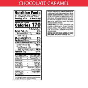 img 2 attached to 🍫 Kellogg's Special K Protein Bars, Chocolate Caramel, 19oz Box (12 Bars) - Meal Replacement and Protein Snacks