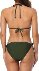 img 1 attached to Beautyin Womens Bathing Stitch String Women's Clothing and Swimsuits & Cover Ups