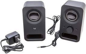 img 1 attached to 🔊 Black Logitech Z150 Multimedia Speakers: Enhanced Stereo Sound for Multiple Devices