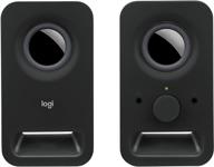 🔊 black logitech z150 multimedia speakers: enhanced stereo sound for multiple devices logo